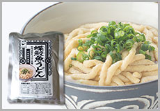 蝶鮫魚うどん